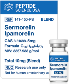 Sermorelin, Ipamorelin 10mg (Blend)