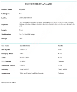COA Adipotide (FTPP) 10mg