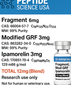 Fragment, Modified GRF, Ipamorelin 12mg (Blend)