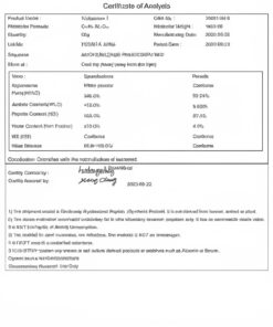 Melanotan 2 (MT2) (3mg x 10 Vials = 30mg)