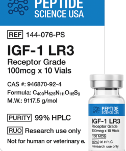 IGF-1 LR3 (Receptor Grade) 100mcg x 10 Vials