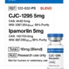 10mg vial of CJC-1295 and Hexarelin peptide blend for laboratory research