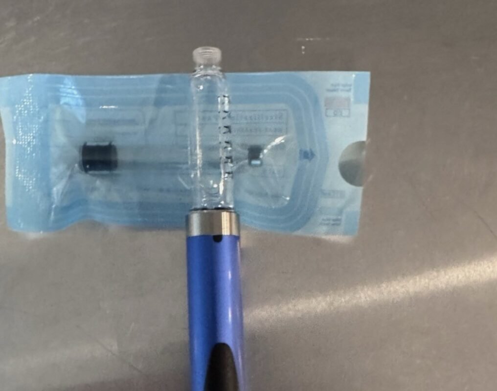 Reusable insulin Peptides Pen - Blue